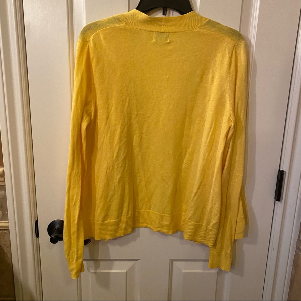 Yellow Lightweight Cardigan - Picture 2 of 4